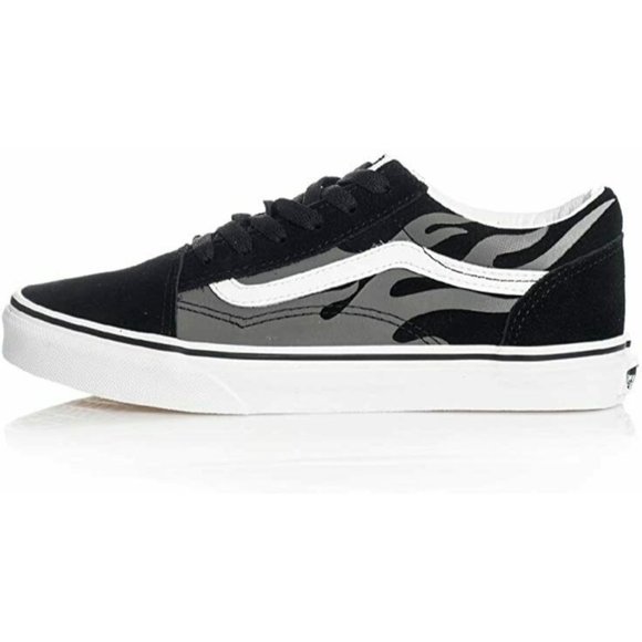 Vans Other - Vans Old Skool (Suede Flame) Black  Kids Shoes